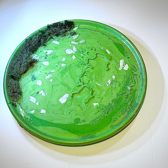 Terrain-Themed Terrazzo Centerpiece Tray